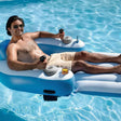 Motorisierter Schwimmring/Luftliege